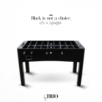 Luxury Black Design Footboall Table 