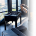 Luxury Black Design Footboall Table 