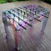 Light  Crystal Design Glaas Football Table 