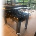 Black design glass  foosball table
