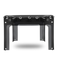 Black design glass  foosball table