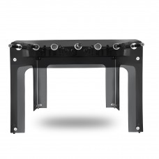 Black design glass  foosball table